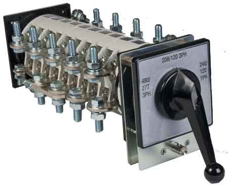 4 Position Single Pole Voltage Selector Switch für MIG Schweißgerät 
